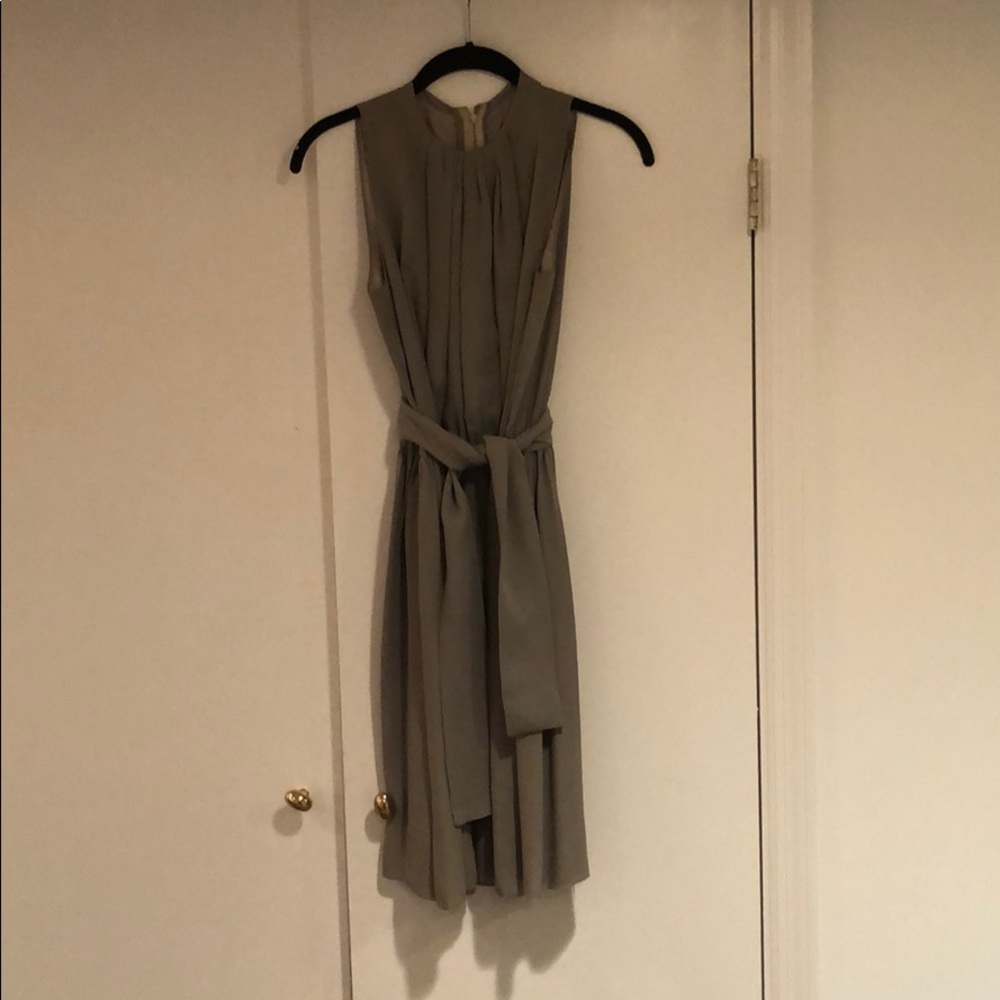 vintage sage green dress